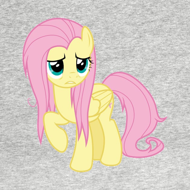 Weary Fluttershy by CloudyGlow